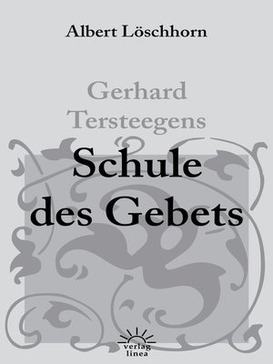 cover image of Gerhard Tersteegens Schule des Gebets